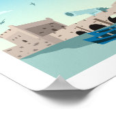 Affiche de la ville d'Essaouira (Coin)