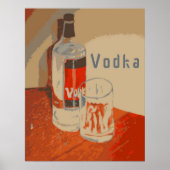 Affiche de la Vodka (Devant)