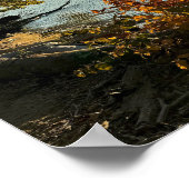 Affiche de la vue d'automne du pont (Coin)