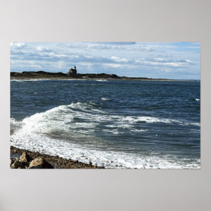 Affiche de la vue océanique de Rhode Island