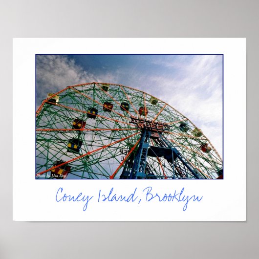 Affiche de la Wonder Wheel (Devant)