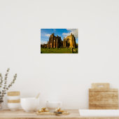 Affiche de l'abbaye de Melrose, Écosse (Cuisine)