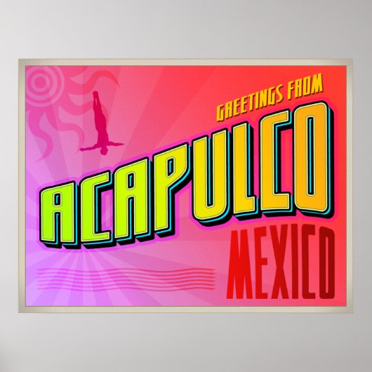 Affiche de l'ACAPULCO (Devant)