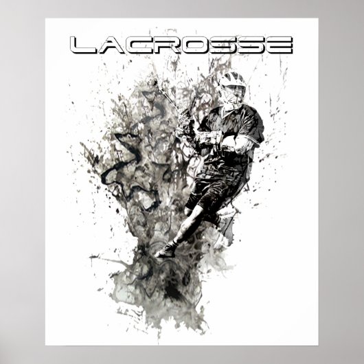 affiche de lacrosse krank (Devant)