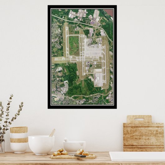 Affiche de l'aéroport international de Cincinnati (Cuisine)