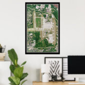 Affiche de l'aéroport international de Cincinnati (Bureau à domicile)