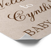 Affiche de l'Affiche de bienvenue de la fête des a (Coin)