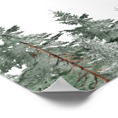 Affiche de l'Affiche de bienvenue du Baby shower d (Coin)