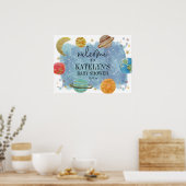 Affiche de l'Affiche de bienvenue spatiale (Cuisine)