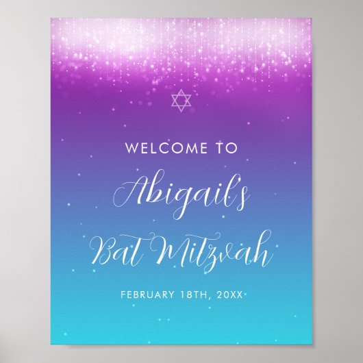 Affiche de l'Affiche de bienvenue Turquoise Bat mi (Devant)