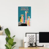 Affiche de l'Afrique du Sud (Bureau à domicile)