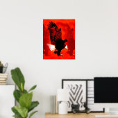 Affiche de l'aigle à l'atterrissage - Affiches de (Bureau à domicile)