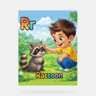 Affiche de l'alphabet - Lettre R - R est pour Rato