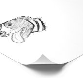 affiche de l'amoureux des animaux de chien photo d (Coin)