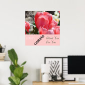 Affiche de l'ANC qui se préoccupe de vous (Bureau à domicile)