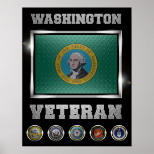 Affiche de l'ancien combattant de Washington