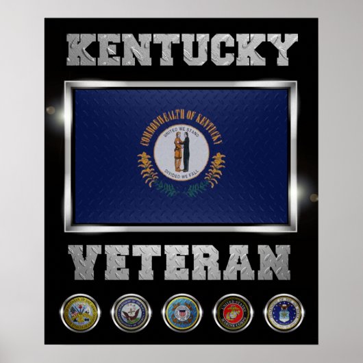Affiche de l'ancien combattant du Kentucky (Devant)