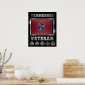 Affiche de l'ancien combattant du Tennessee (Cuisine)