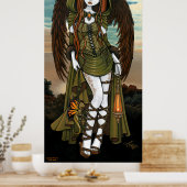 Affiche de l'ange de la lanterne du dragon du couc (Cuisine)