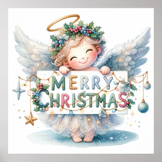 Affiche de l'Ange de Noël (Devant)