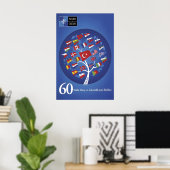 Affiche de l'anniversaire de l'OTAN turque Ensembl (Bureau à domicile)