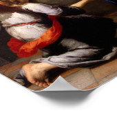 Affiche de L'Annonciation de Murillo (détail) (Coin)