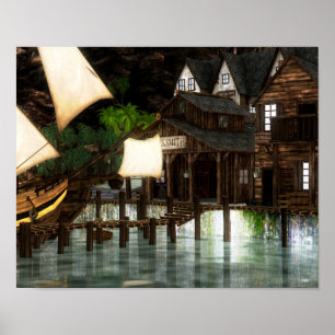 affiche de l'anse de pirates fantômes