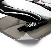 Affiche de l'Antarctique (Coin)