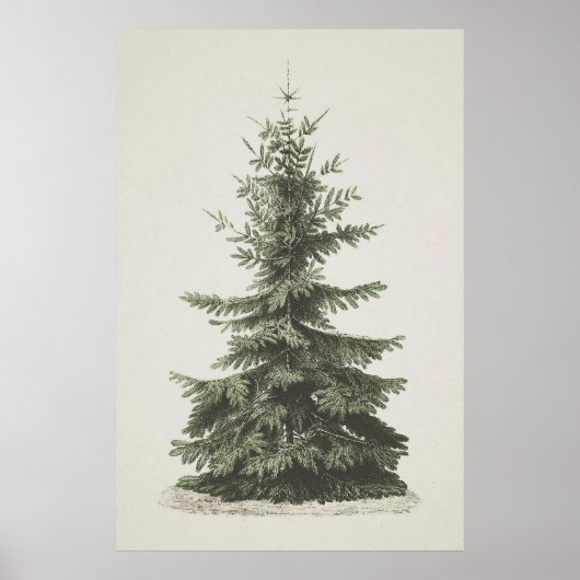 Affiche de l'arbre de Noël imprimable (Devant)