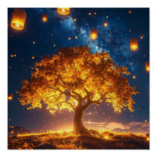 Affiche de l'Arbre des Rêves (Devant)