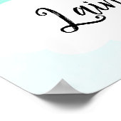 Affiche de l'arc droit des arcs-en-ciel de la sœur (Coin)