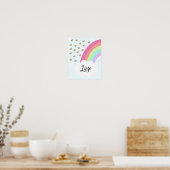 Affiche de l'arche gauche des sœurs arc-en-ciel as (Cuisine)