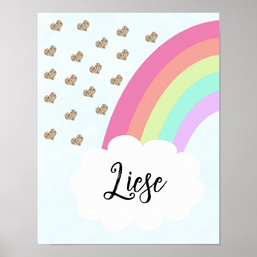 Affiche de l'arche gauche des sœurs arc-en-ciel as (Devant)