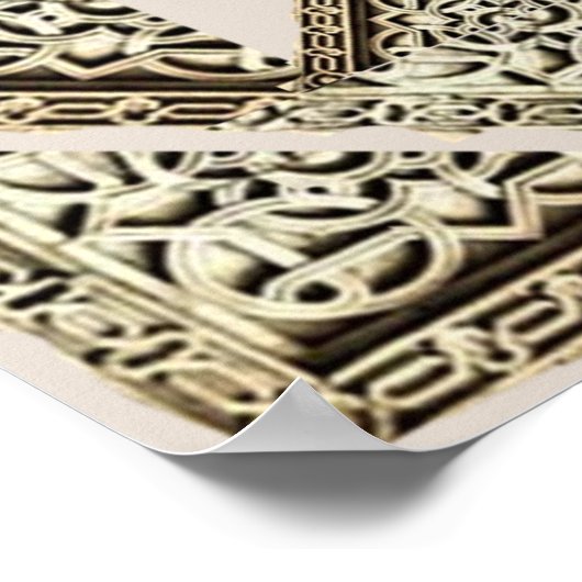 Affiche de l'architecture du temple islamique Thun (Coin)