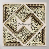 Affiche de l'architecture du temple islamique Thun (Devant)