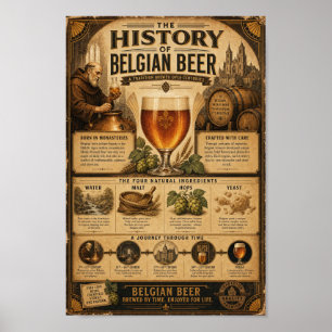 Affiche de l'Archive du Patrimoine Brassicole Belg