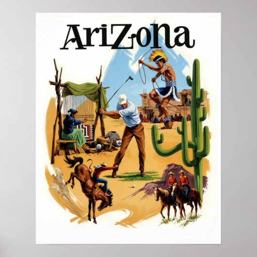 Affiche de l'Arizona (Devant)