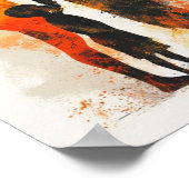 affiche de l'art abstrait africain (Coin)