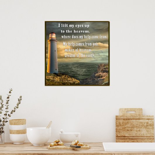 Affiche de l'art chrétien (Cuisine)