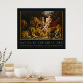 Affiche de l'art Den des Lions (Cuisine)