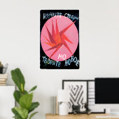 Affiche de l'art du cercle rose Constructivisme ru (Bureau à domicile)