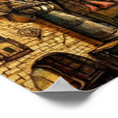 Affiche de l'Art numérique de l'Imaginaire du Roya (Coin)