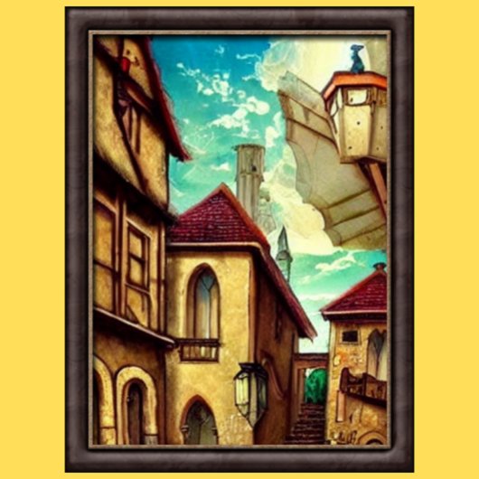 Affiche de l'Art numérique de l'Imaginaire du Roya