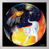 Affiche de l'art Yinyang (Devant)