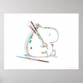 Affiche de l'ARTISTE HIPPO par Sandra Boynton (Devant)