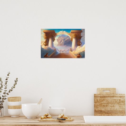 Affiche de l'Ascension à Olympus (Cuisine)