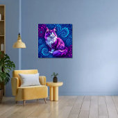 Affiche de l'ASMR Purple Cat Fractals