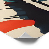 Affiche de l'astronaute Griffon d'arrêt à poil dur (Coin)