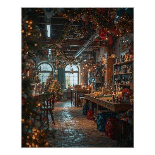 Affiche de l'atelier de Noël (Devant)