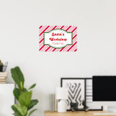 Affiche de l'atelier du Père Noël (Bureau à domicile)